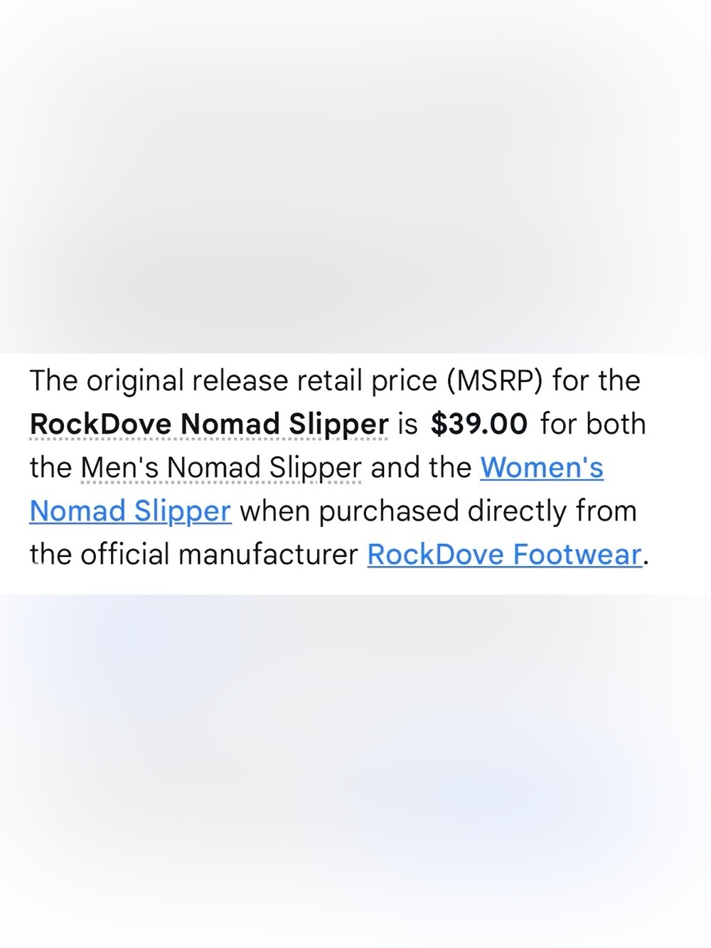 Rockdove Nomad Slipper - Picture 5 of 6